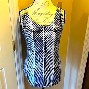 Michael Kors Top with Gold Design Around the Straps